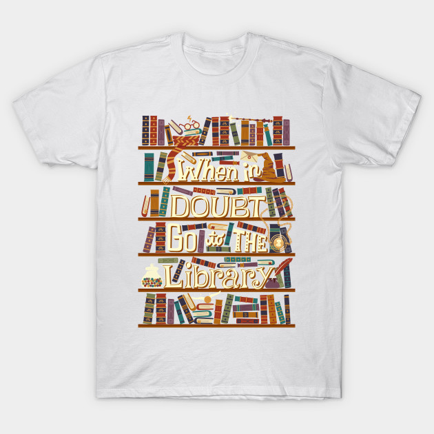 Go to the library T-Shirt-TOZ